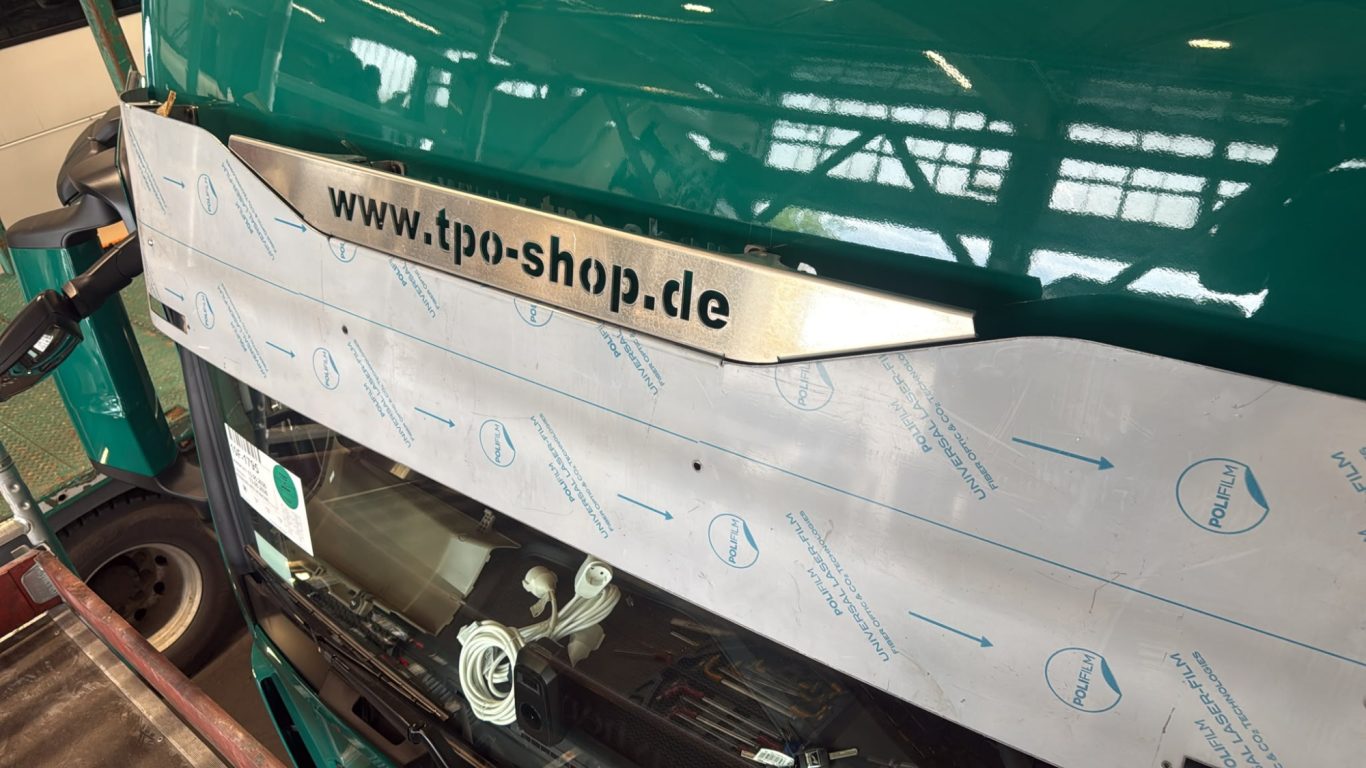Aufsatz neutra oder mit Schriftzug